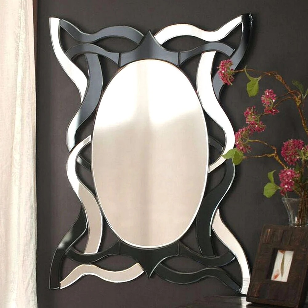 Oval Crest Elegance Mirror